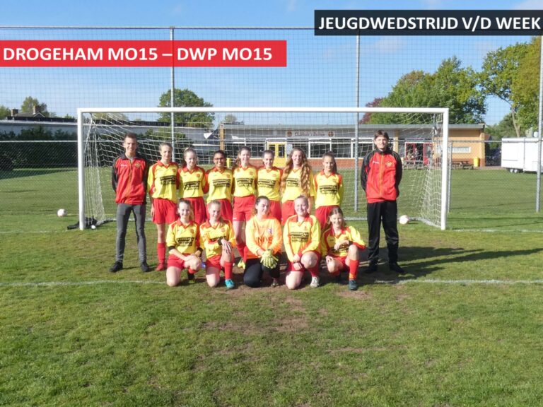 DROGEHAM MO15 WINT VERDIENT VAN DWP