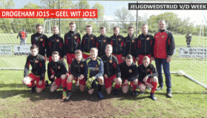 UITMUNTEND DROGEHAM OVERKLAST GEEL WIT EN WINT MET 9-1